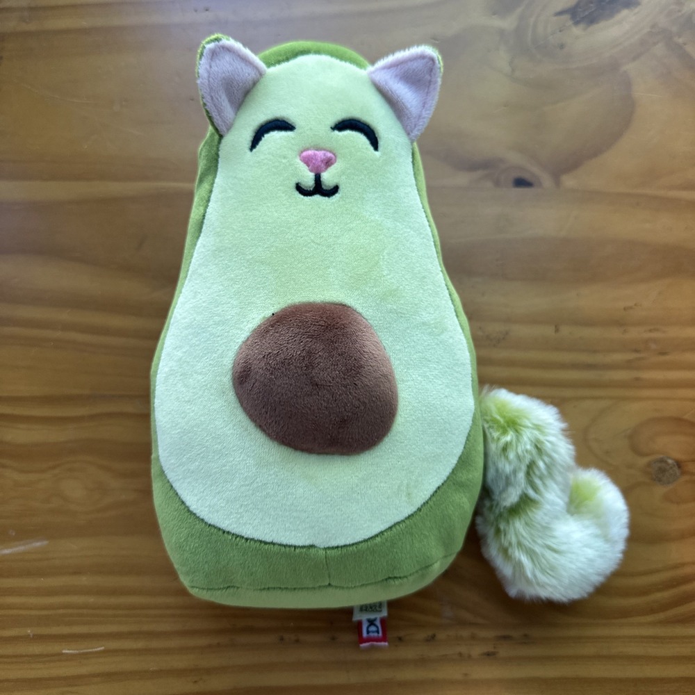 Douglas Plush Stuffed Animal AVOGATO Cat Macaroon 8" Avocado Soft Cute Fun Toy